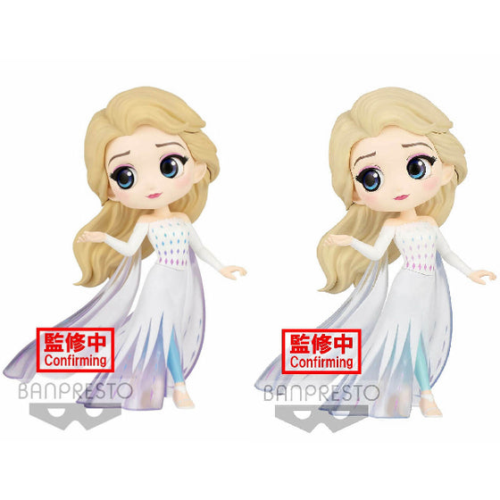 Q POSKET - DISNEY CHARACTERS -ELSA- FROM FROZEN2 (VER.A/B)
