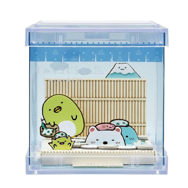 PAPER THEATER -Cube- Sumikko Gurashi PTC-10 - in the hot spring