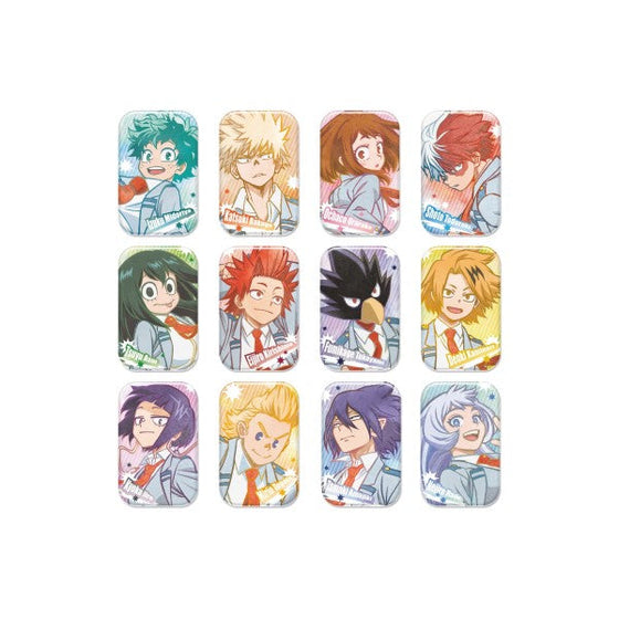 TV Anime "My Hero Academia" Marukaku Can Badge 8 (set of 12) 我的英雄學院 襟章