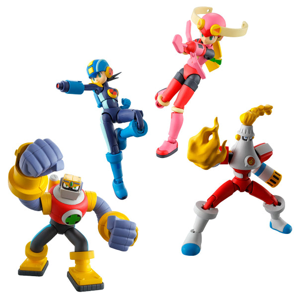SMP KIT MAKES POSE MEGA MAN BATTLE NETWORK VOL. 1 W/O GUM (set of 4) 洛克人 Rockman
