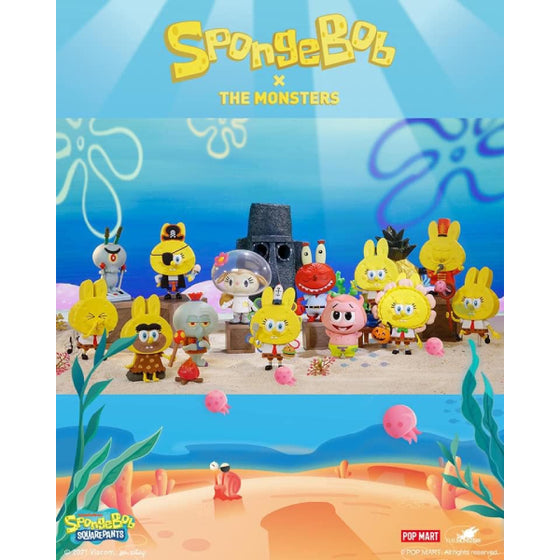 Pop Mart - Labubu The Monsters x SpongeBob Series Mini Figure