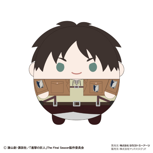 Attack on Titan 進擊的巨人 Fluffy Kororin 2 (set of 6)
