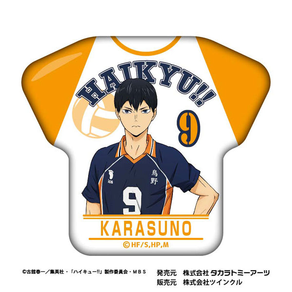 Haikyuu!! CollegeTaste T-shirt Tin Badge (9 variants) 排球少年 襟章