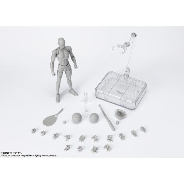 S.H.Figuarts Body-kun -Sports- Edition DX SET (Gray Color Ver.) 素體