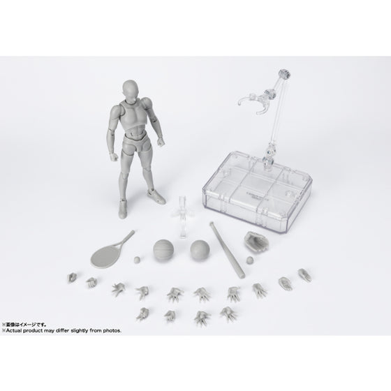 S.H.Figuarts Body-kun -Sports- Edition DX SET (Gray Color Ver.) 素體