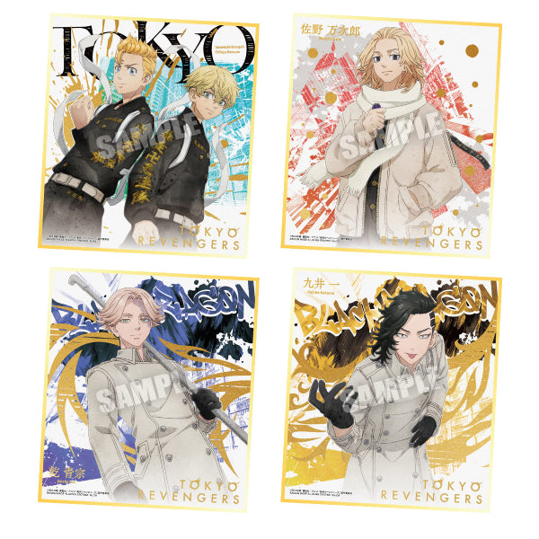 TOKYO REVENGERS HIGH-QUALITY PAPERBOARD ART 2 (box of 10 packs) 東京復仇者 色紙 shikishi