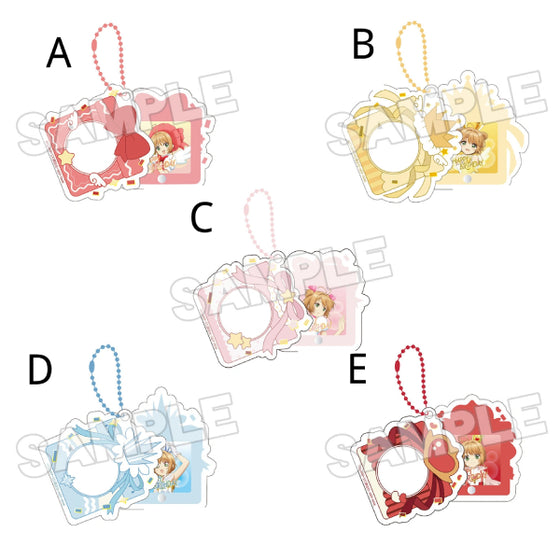 Cardcaptor Sakura: Clear Card Photo Keychain (5 variants) 百變小櫻 鎖匙扣