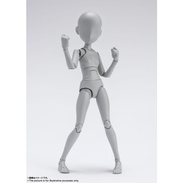 S.H.Figuarts Body-chan -Sugimori Ken- Edition DX SET (Gray Color Ver.)