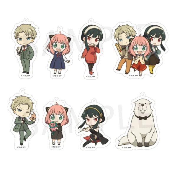 SPYxFAMILY 間諜家家酒 間諜過家家 Kadokawa 2.5 Acrylic Key Chain (box of 8)