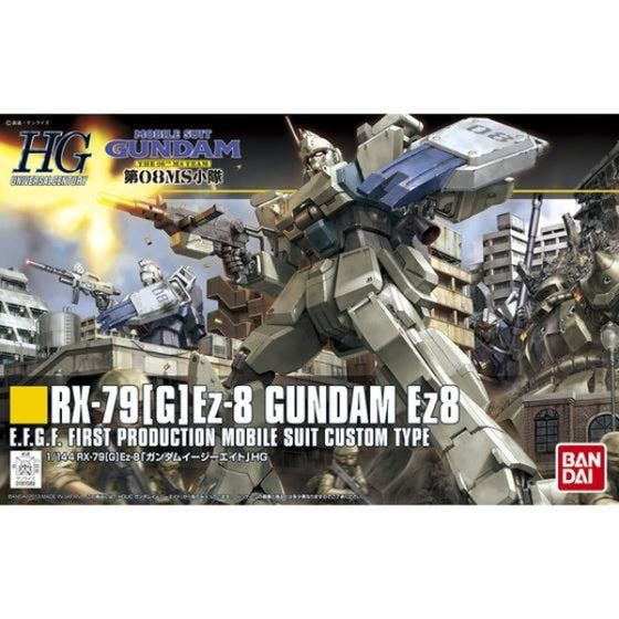 HGUC 1/144 RX-79 Ez-8 GUNDAM Ez8 機動戰士 高達 08小隊