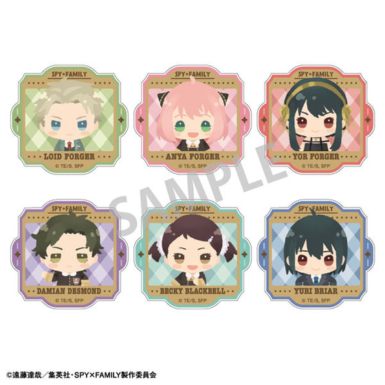 Spy x Family Trading Acrylic Clip Chimakko (Set of 6) 間諜家家酒 間諜過家家 安妮亞 アーニャ 夾