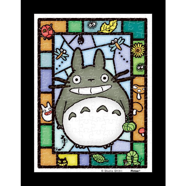 MA-C09 - My Neighbor Totoro Mame Puzzle Clear 150 Piece [Totoro Together]
