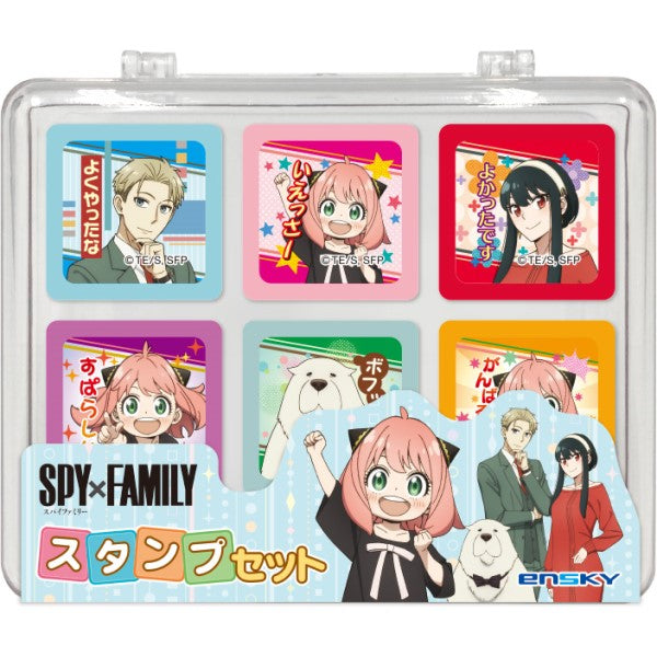 SPY×FAMILY stamp set (set of 6) 間諜家家酒 間諜過家家 安妮亞 アーニャ