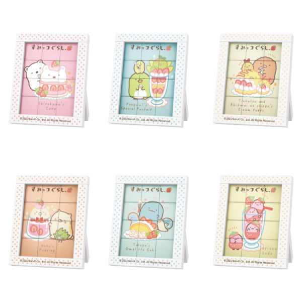 Qman Sumikko Mini Block Puzzle picture frame series (set of 6) 角落小夥伴 角落生物 積木
