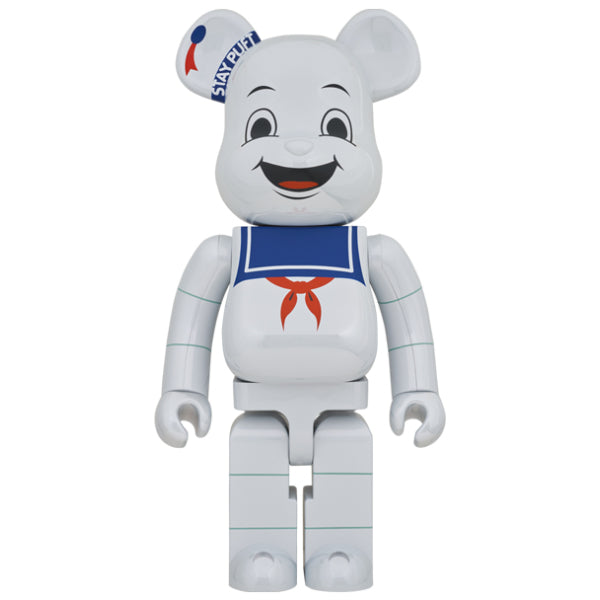 BE@RBRICK STAY PUFT MARSHMALLOW MAN WHITE CHROME Ver. 1000％