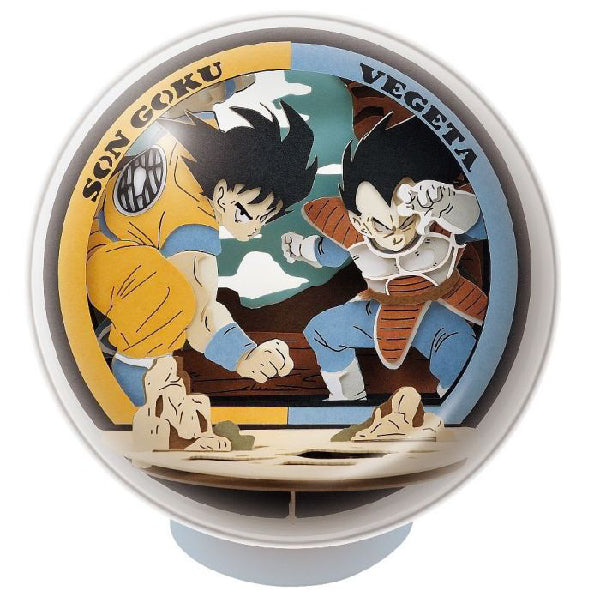 PTB-15 Paper Theater Ball - Son Goku vs Vegeta