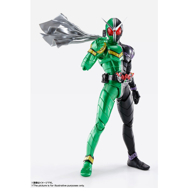 S.H.Figuarts (SHINKOCCHOU SEIHOU) KAMEN RIDER DOUBLE CYCLONJOKER (FUUTO PI Ver.) REISSUE 幪面超人 風都探偵