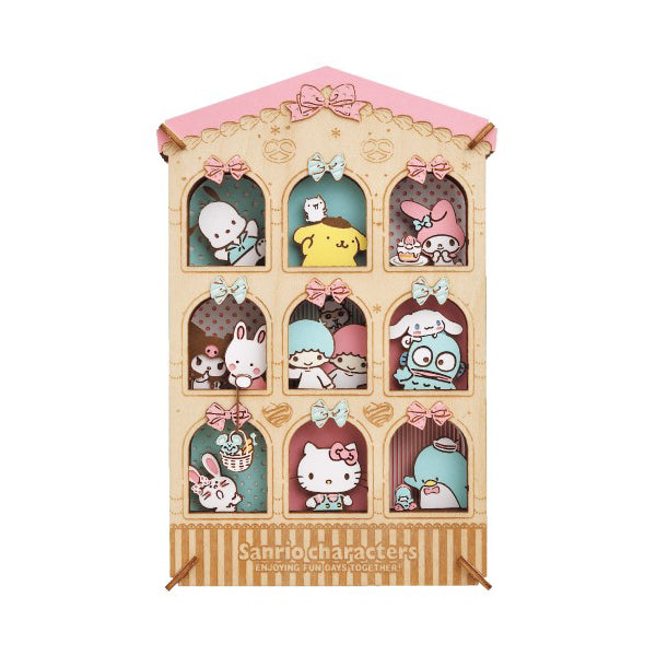 PT-WL14 Paper Theater - Sanrio Characters Wood Style- / Sweet House