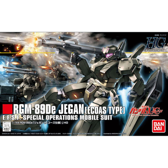 HGUC 1/144 RGM-89De Jegan (Ecoas Type) 機動戰士 高達 積根 狩獵人類部隊