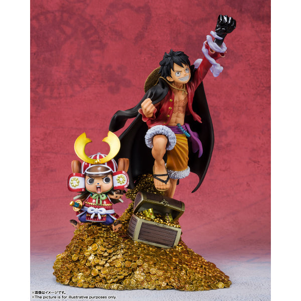 Figuarts ZERO Monkey.D.Luffy - WT100 Commemorative Eiichiro Oda Illustration "DAIKAIZOKU HYAKKEI"-