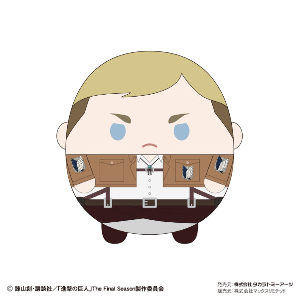 Attack on Titan 進擊的巨人 Fluffy Kororin 2 (set of 6)