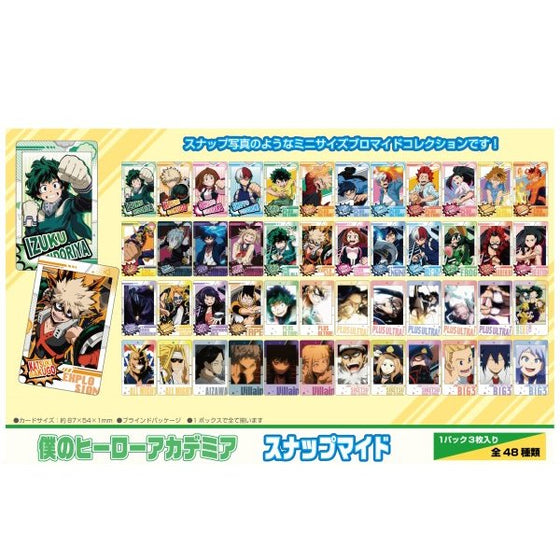 My Hero Academia Snapmide 1 (box of 16 packs) 我的英雄學院 收藏卡