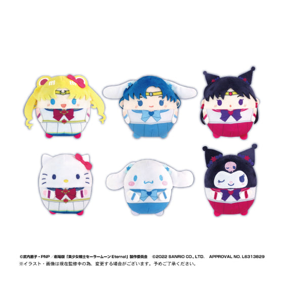 [Pretty Guardian Sailor Moon Eternal X Sanrio] Fuwakororin Plush Collection (Set of 6) 美少女戰士