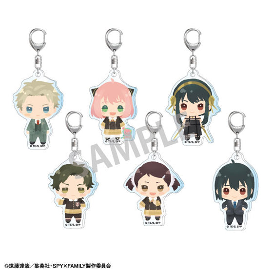 Spy x Family Trading Acrylic Keychains Chimakko (set of 6) 間諜家家酒 間諜過家家 安妮亞 アーニャ 吊飾 掛飾 鎖匙扣
