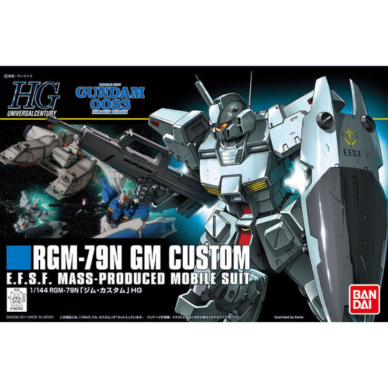 HGUC 1/144 RGM-79N GM Custom 機動戰士 高達 吉姆