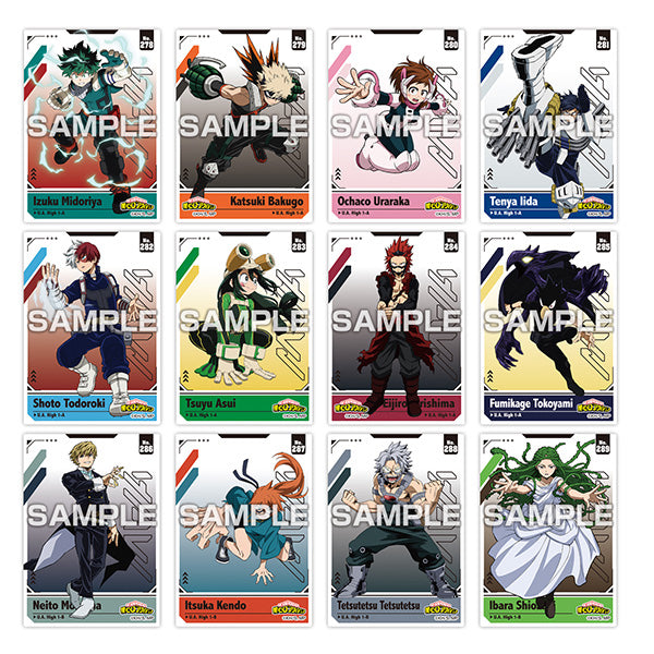 TV Anime "My Hero Academia" Clear Card Collection Gum 6 (box of 16 packs) 我的英雄學院