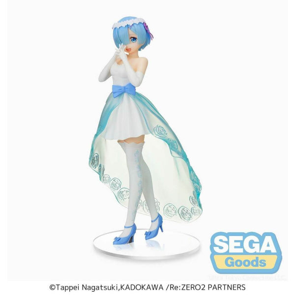 SEGA [SPM] Re:ZERO Rem BRIDAL DRESS