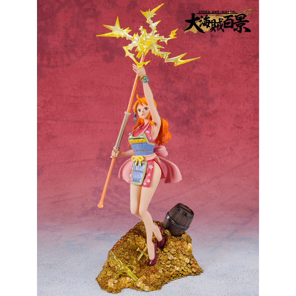 Figuarts ZERO Nami - WT100 Commemoration Eichiro Oda New Illustration 100 Famous Views and Pirates-