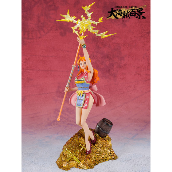 Figuarts ZERO Nami - WT100 Commemoration Eichiro Oda New Illustration 100 Famous Views and Pirates-