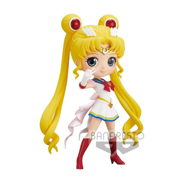 Q Posket - PRETTY GUARDIAN SAILOR MOON ETERNAL (Super Sailor Moon/ Super Sailor Chibi Moon)