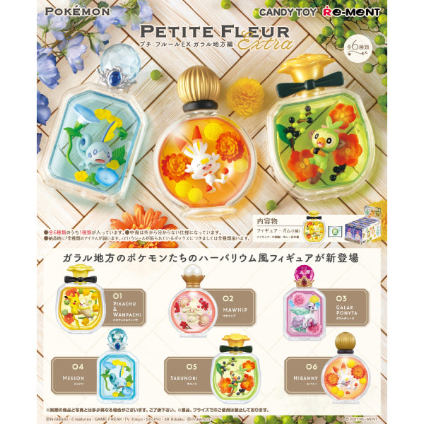 RE-MENT - Pokemon Petite Fleur EX Galar Region (Set of 6)