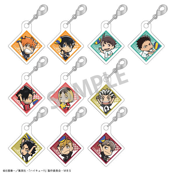 Haikyuu!! Trading Joint Acrylic Key Chain (set of 10) 排球少年 鎖匙扣 吊飾 掛飾
