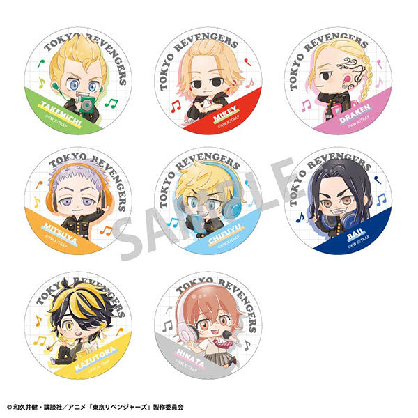 Tokyo Revengers Trading Can Badge (Special Clothing) Enjoy Music (Set of 8) 東京復仇者