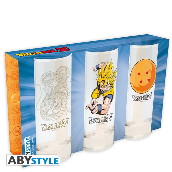 DRAGON BALL - 3 glass set 龍珠 杯