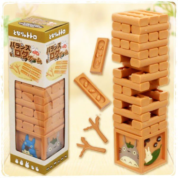 Ghibli - My Neighbor Totoro's homemade balance log game