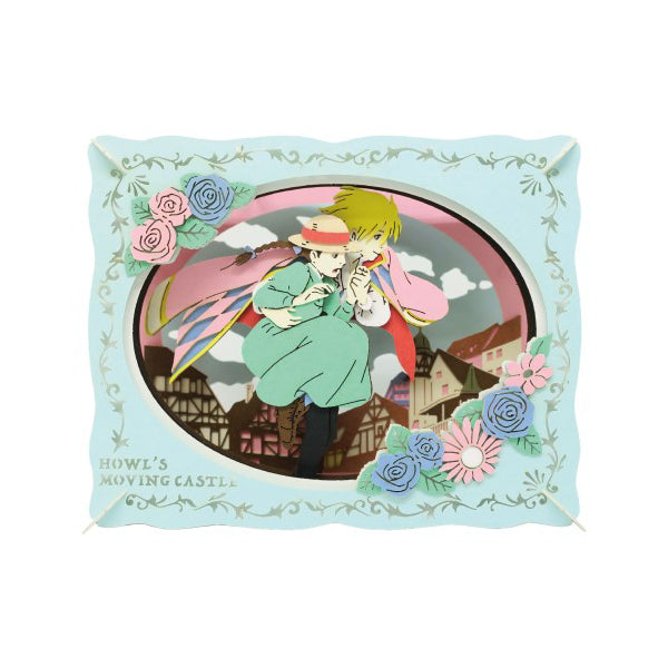 PAPER THEATER PT-103 Ghibli Howl's Moving Castle - Aerial walk