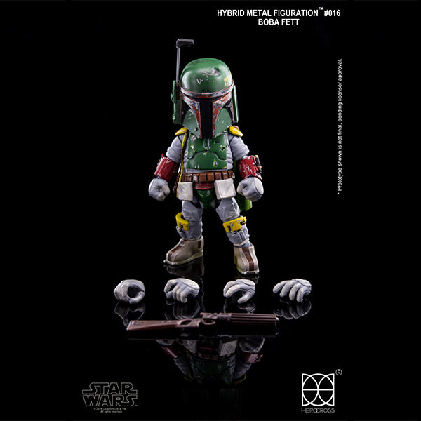 HMF#016 Boba Fett_Mini Figure_Herocross - Up-Next