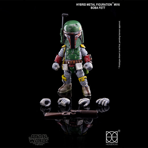 HMF#016 Boba Fett_Mini Figure_Herocross - Up-Next