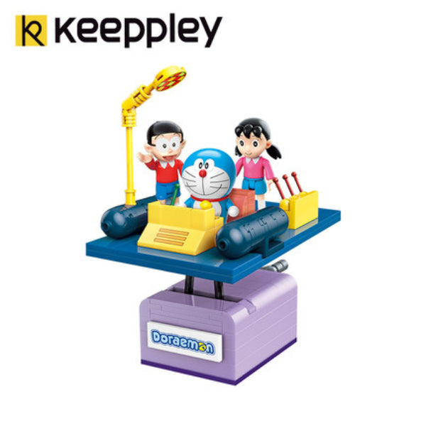 Qman - Time machine 多啦A夢 叮噹 積木 時光機