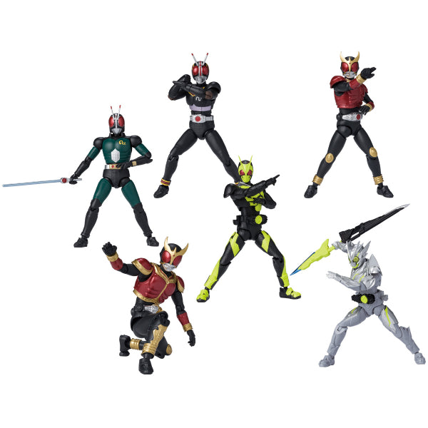 SHODO-XX (DOUBLE CROSS) KAMEN RIDER W/O GUM (set of 7)