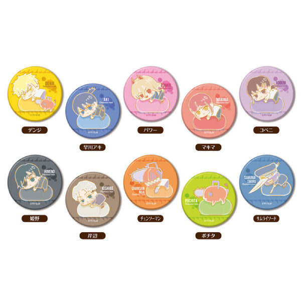 CAN Badge Chainsaw Man Hagumi (set of 10) 鏈鋸人 電鋸人 淀治 電次 帕瓦 早川秋 姬野 瑪奇瑪 真紀真 小紅