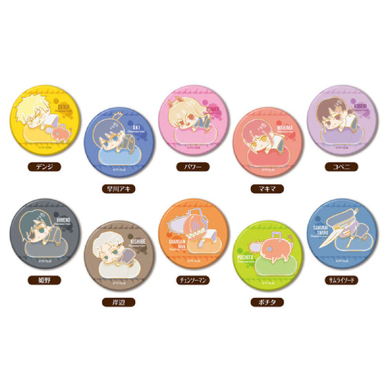 CAN Badge Chainsaw Man Hagumi (set of 10) 鏈鋸人 電鋸人 淀治 電次 帕瓦 早川秋 姬野 瑪奇瑪 真紀真 小紅