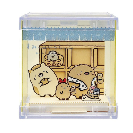 PAPER THEATER -Cube- Sumikko Gurashi PTC-11 - after the hot spring