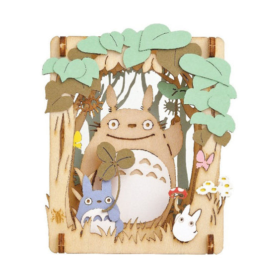 PAPER THEATER WOOD STYLE PT-W03 Ghibli My Neighbor Totoro - Moment in the shade