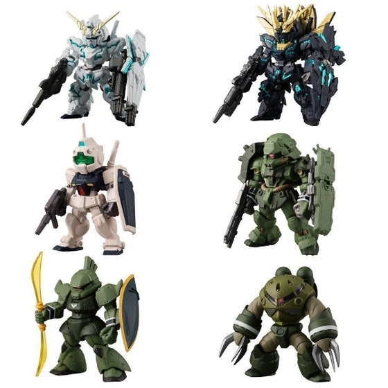 FW GUNDAM CONVERGE Mobile Suit Gundam UC SPECIAL SELECTION (Set of 6)