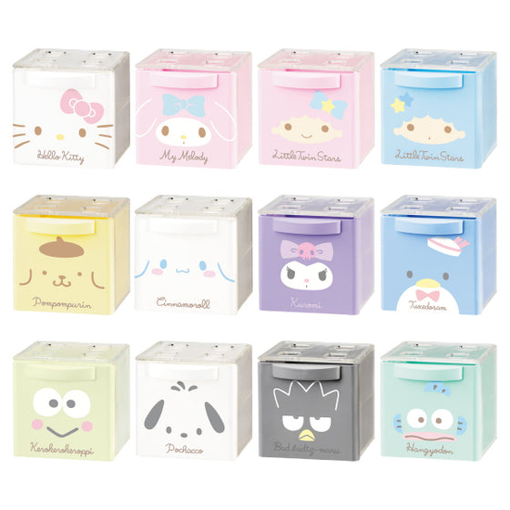 SANRIO CHARACTERS CUCASE W/O GUM (set of 12) 三麗鷗 儲物盒